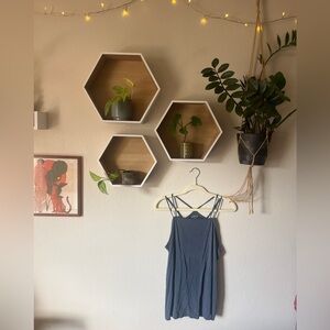 Navy Blue Loft Tank Top